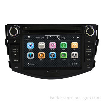 Car DVD Player for Toyota RAV4 2006-2011, NAV/CD/MP3/DVD/USB/SD/BT, with 7" TFT Monitor